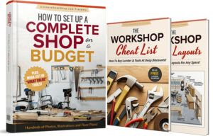 O complete guide for beginner woodworkers:learn how to maximize your space ande save money when setting up your workshop.